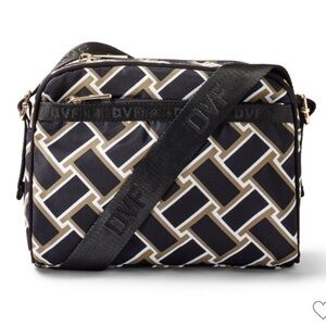 DVF X Target limited edition vintage weave camera bag NWT